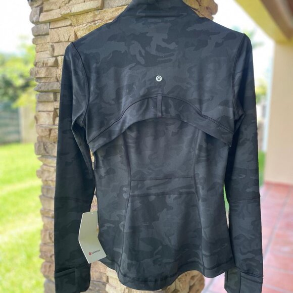 NWT Lululemon Define Jacket Incognito Camo Multi Grey Size- 6 - Picture 4 of 5